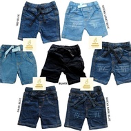Apple Orange Fashion Boys Pants Jean Baby Denim Shorts Pants Clothes Size L 3-36m Black Bush Machine