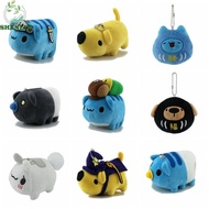 SHANLIN Bugcat Pendant, Blue Cat Toy PP Cotton Bugcat Capoo Keychain, School Bags Bag Charm Keyring 