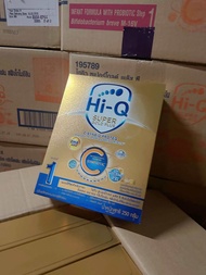 HiQ Super Gold Plus C 1 250g. 12กล่อง ไฮคิว ซุปเปอร์โกลด์ พลัสซี สูตร 1 250 กรัม (HiQ กล่องทอง)***ยก