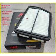 MEAUSU AIR FILTER  MSAF-3X000(28113-3X000)  MODEL:KIA CERATO 1.3 / 2.0 K3 SPORTAGE