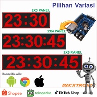 Large Digital Clock Controller P10 Wireless WiFi Jumbo