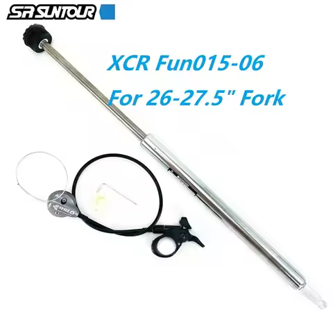 For SR SUNTOUR XCR 27.5" 26" Front Fork Cartridge Remote Lockout Damping Rod Control Lock Out Handle