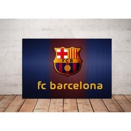 Barcelona FC/ Wooden Poster Barcelona FC Wall Decoration/Wall Decor Barcelona FC Poster