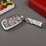Alloy Special Diamond Car Key Cover key Case for Mercedes benz W177 W205 W213 W222 2018 A C S GLS Cl