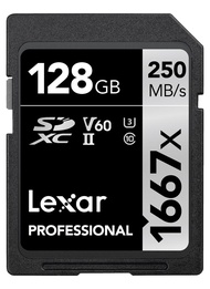 Lexar 128GB SDXC Professional 1667x (250MB/s)