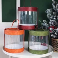 透明抱抱圆形手提伴手礼盒PVC包装盒礼品盒礼物结婚礼盒空盒Transparent cuddle round portable companion gift box PVC3e5x9st7j22my20