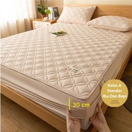 Sultan Waterproof anti-bedwetting anti-Waterproof bedsheet Plain color knitted textured knitted stit