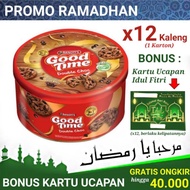 Promo 12 Pcs / 1 Karton Good Time Chocochips 144Gr - Biskuit Kaleng Good Time Cookies
