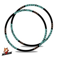 26er 27.5er  29er MTB Rim Wheel Sticker Cycle Reflective Mountain Bike Wheels Decal for SantaCruz Sy