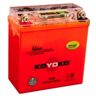 [ WARANTY 6 MONTHS ] ORIGINAL KOYOKO NANOGEL BATTERY YTZ6 12V6AH/10HR Nouvo Batteri
