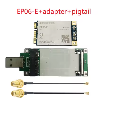 Quectel EP06ELA-512-SGA EP06-E +adapter+pigtai 4G LTE Cat6 module B1/B3/B5/B7/B8/B20/B28/B32 for EME