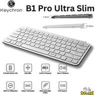 Keychron - Keychron B1 Pro Ultra-Slim Wireless Keyboard 超薄無線鍵盤 - 白色