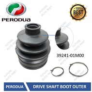 DRIVE SHAFT BOOT COVER (OUTER) WITH NORMAL CLIP FOR PERODUA KANCIL [FUTURE]