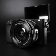 sony a6400 + lensa kit 16 50mm second, sc rendah, like new