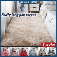 Fluffy Rugs Anti-Skid Shaggy Area Rug Rainbow Carpet Home Decor carpet  Large Fluffy carpet Floor Ma