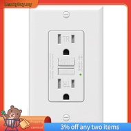 [In Stock]GFCI Outlet 15 Amp, Self-Test GFI Electrical Outlet, Tamper Resistant GFCI Receptacle with