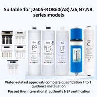 安吉尔Angel A4/A6/A8 & V6 Filter Kit – J1205/J2577/J2605-ROB60 Compatible | 5-Stage Full Set