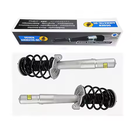 OGDEN 2x Front Shock Struts Assys w/EDC For BMW 7 Series E65 E66 750Li 760Li 2001-2008