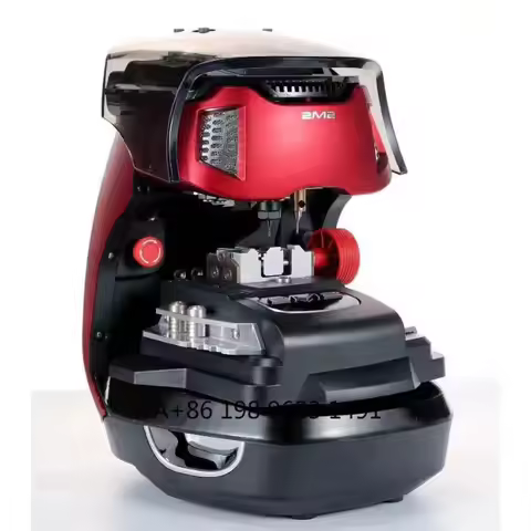 Heavy-duty CNC key cutting machine supports dimple, multi-point and Mul-T-lock keys, widely applied 