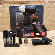 Newww Mesin Pembuka Baut Impact Wrench Zhihe Zh-88L 400Nm 2 Baterai