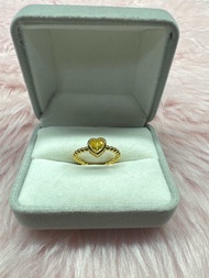 Citrine Stone Ring adjustable