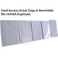 Card Access Card 13.56 Mhz Rewritable Writable UID / Card 13.56 Clone Duplicate GOOD QUALITY