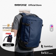 [HOT] tomtoc T66 Unisex Travel Backpack One Bag Carry On Luggage 28L 40L Laptop Bag - Beg Galas Unis