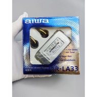 Aiwa CR-LA33 Stereo Radio, New Old Stock, AM/FM, Super Bass Heavy Bass