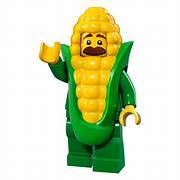 Lego Mini Figure 71018-4 Corn Cob Guy (Retired)