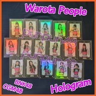 BNK48 Warota People Hologram Card Album