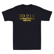 Dd214 America'S Official Man Card Funny Saying Quote Men'S Short Sleeve T-Shirt
