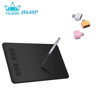( Tặng kèm túi chống sốc bảo vệ ) Bảng vẽ cảm ứng HUION H640P kèm bút vẽ không cần pin - Bảng vẽ đồ
