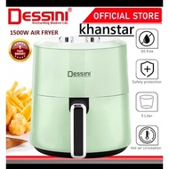 DESSINI ITALY 5L Electric Air Fryer Convection Oven Toaster Timer Oil Free Roaster Breakfast Machine