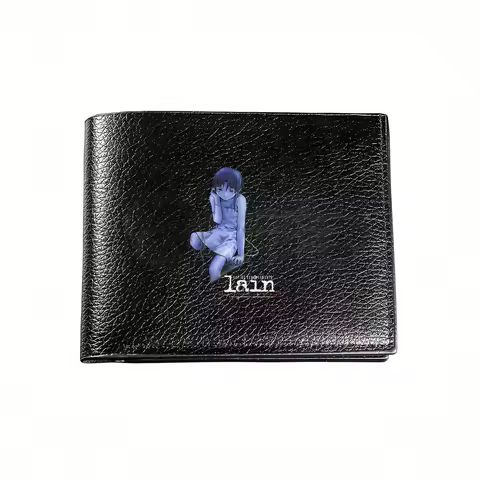 Serial Experiments Lain Anime Graphic Wallet: A stylish,premium quality wallet featuring the iconic