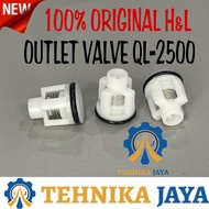 PROMO- OUTLET VALVE H&L QL 2500 SPAREPART JET CLEANER HL QL2500