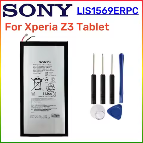 Original Battery For SONY Xperia Z3 Z 3 Tablet Compact LIS1569ERPC 4500mAh New High Quality Tablet R