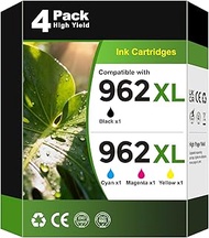 962XL Ink Cartridge 962 XL 9015e Ink Remanufactured for HP 962XL Ink Cartridges Combo Pack Works for