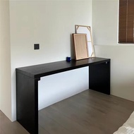 Silent Style Solid Wood Island Table Dining Table Integrated Household Small Apartment Retractable F