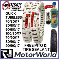 Quick Phoenix  Motorcycle Tire Gulong Tubeless by 17