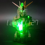 【包郵】【只賣燈組】適合BANDAI MS MECHANICAL BUST 01 高達胸像 牛 Nu ν Gundam 燈組 改燈 改造 改件 改套 diy 逆襲的夏亞 Char's Countera