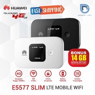 Huawei E5577 MAX Mifi Modem Wifi 4G LTE UNLOCK FREE TELKOMSEL 14GB