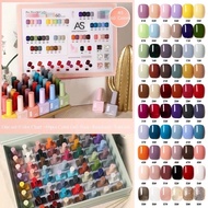 1 Set AS Nail Gel 60 Warna15ml / Kutek UV Gel Set AS / AS Nail Gel Polish 1 Set