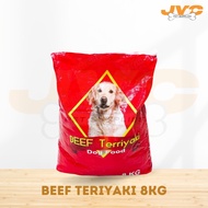 BEEF TERIYAKI DOG DRY FOOD 8 KG