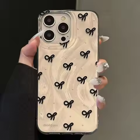 Ins Korean Bow Butterfly Cute Case for Realme C53 C67 C51 C55 C65 C35 C21Y C25Y C20 C30 C33 Realme 1