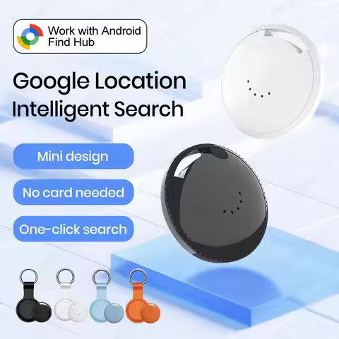 Android Smart Gps Tracker with Google Find Hub Location Portable GPS Tracker Android Anti-Lost Alarm
