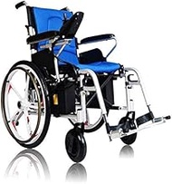 Fashionable Simplicity Electric Wheelchair Electric Wheelchair Ultra-Lightweight Folding Wheelchair Ergonomic Ultra-Portable Power Weatherproof Adult Compact And Durable Travel Powerful Battery Motor