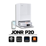 JONR P20 Pro หุ่นยนต์ดูดฝุ่น ระบบนำทาง LiDAR พลังดูดสูงสุด 8000 Pa รองรับ Smart App Control แบต 5200