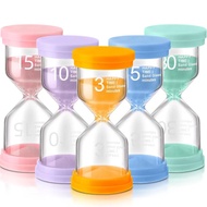 3/5/10/15/30 Minutes Colorful Hourglass Sandglass Children Kid Gift Toy Sand Timer Hour Glass Home D