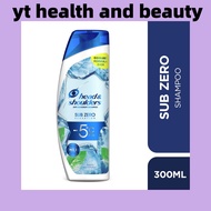 HEAD & SHOULDERS SHAMPOO 300ML - SUB ZERO