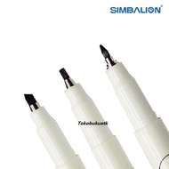 Calligraphy Pen Simbalion 3 mm , tulisan kaligrafi Arab , China, Pulpen Kaligrafi Simbalion 2 mm, tu